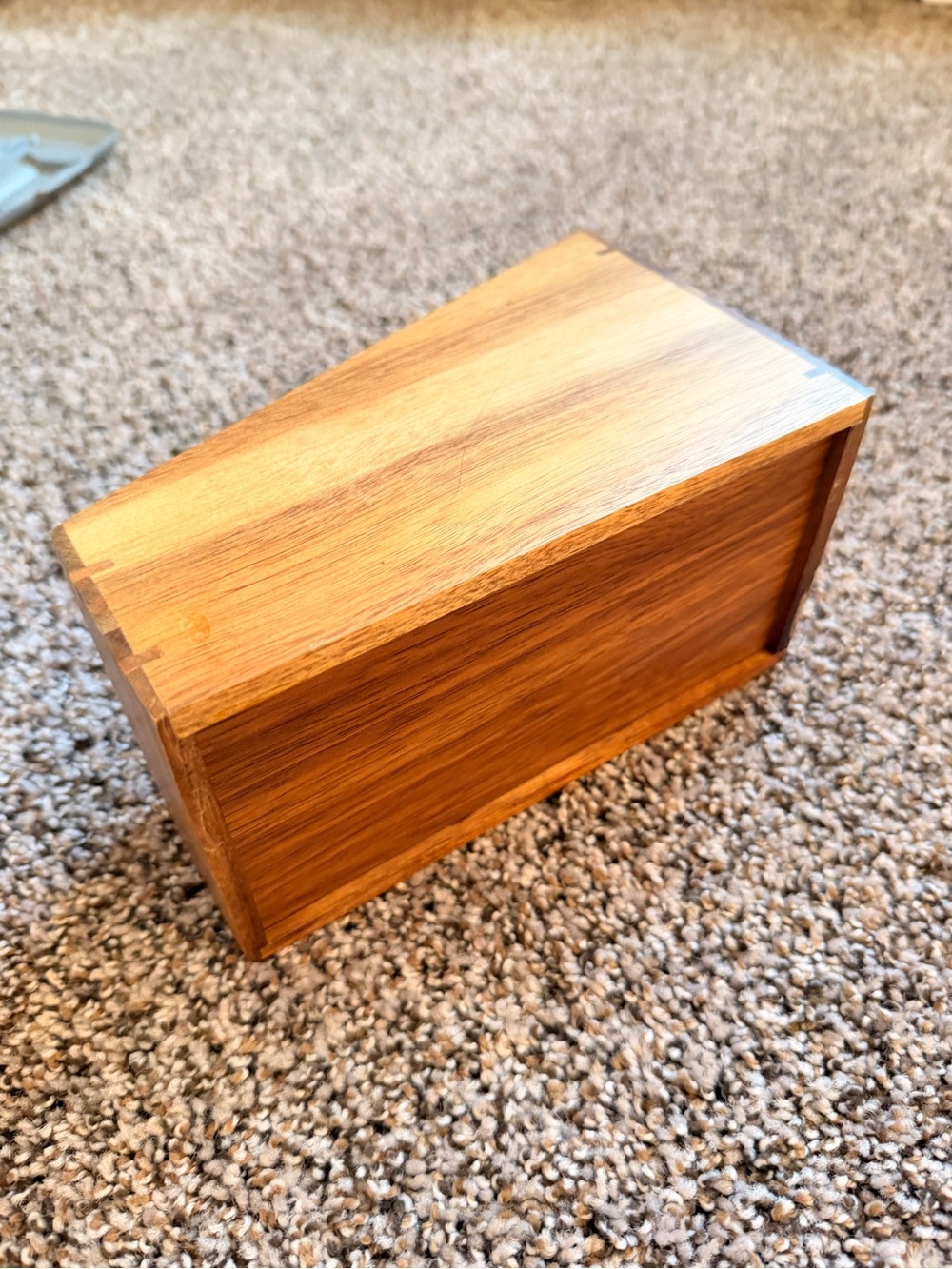 Wooden 6-Compartment Organizer - Natural Wood - Picture 3 of 6